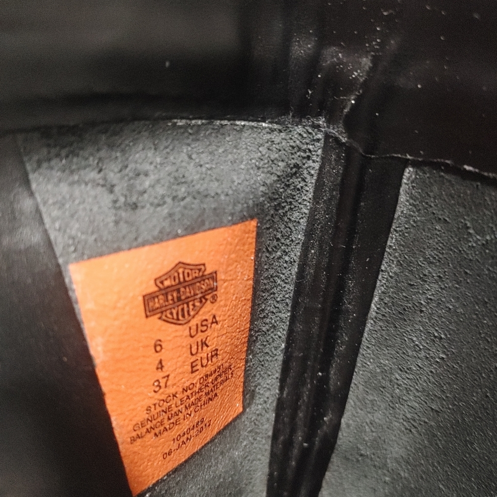Harley-davidson women's boots size 6